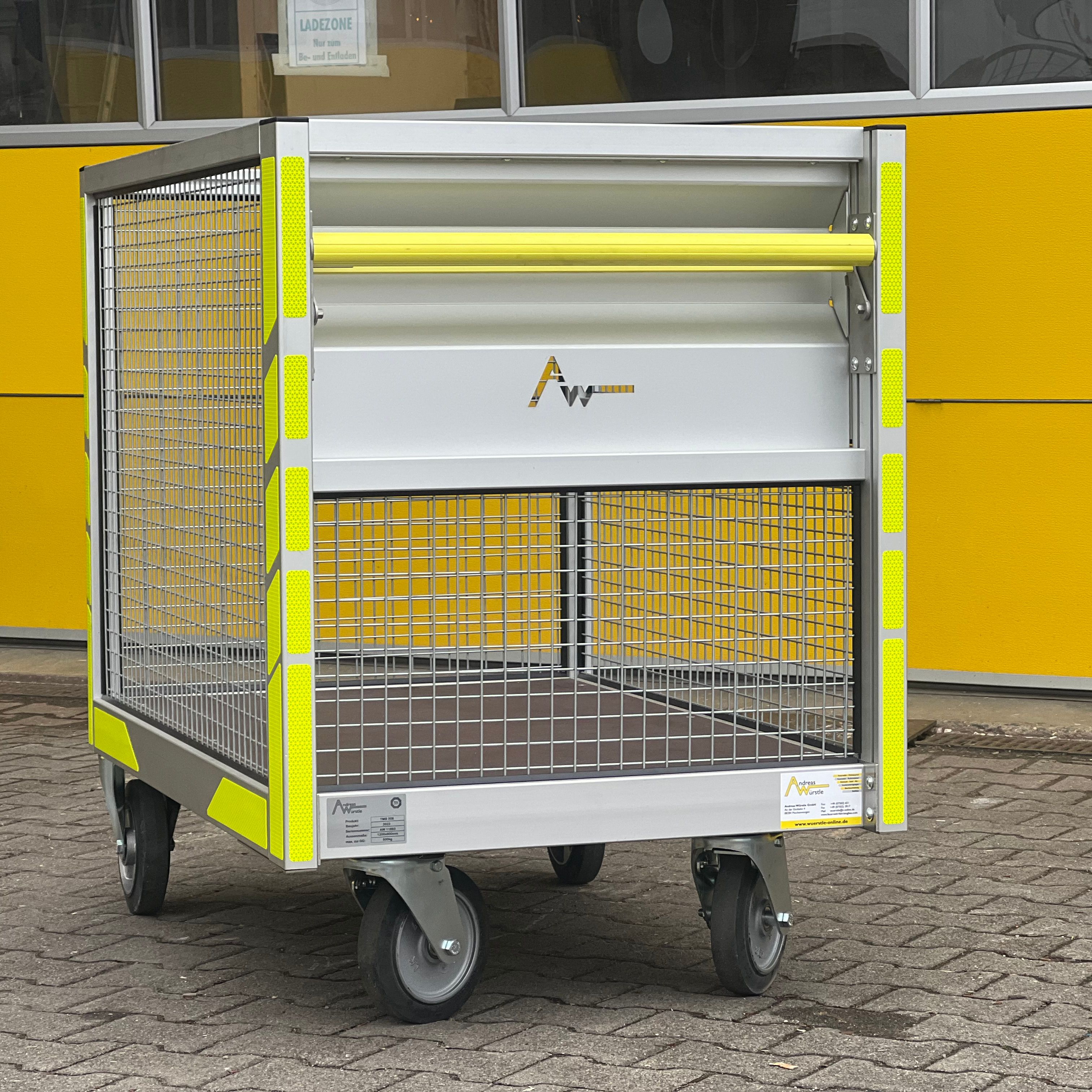 Rollcontainer Gitterbox - Würstle Online